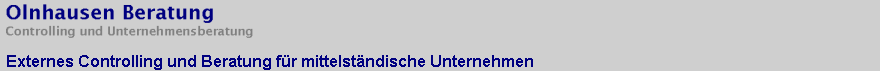 Grafik Logo Olnhausen-Beratung